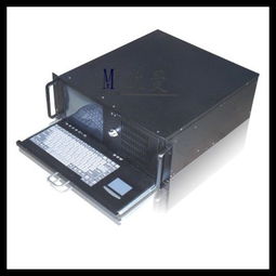 4u一體機 4u工業電腦主機 4u一體化工作站主機 帶觸摸液晶顯示屏